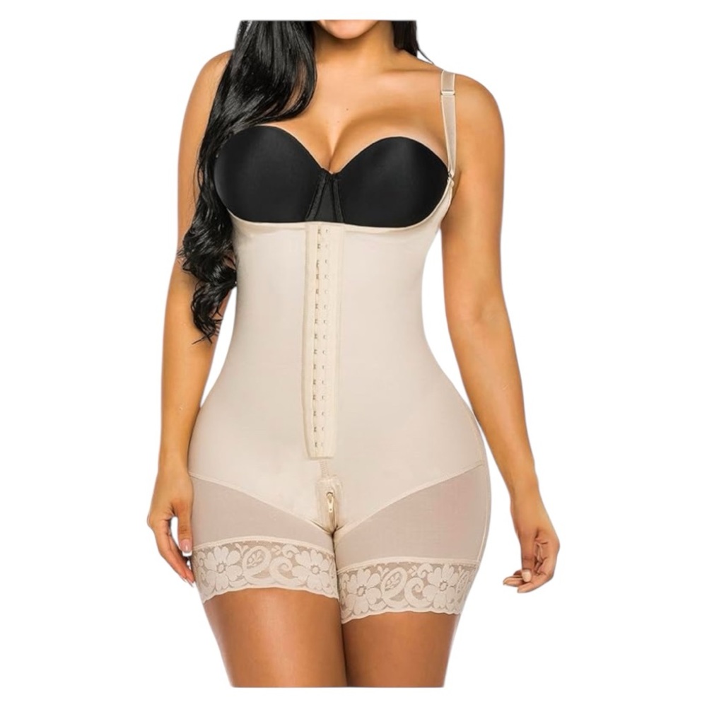 YIANNA Fajas Shapewear Tummy Control Post Surgery Compression w/Zipper XL